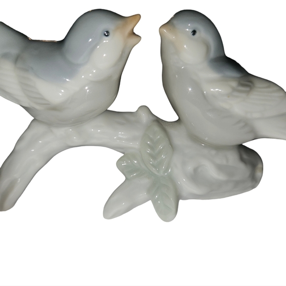 Otagiri - Vintage Japanese Porcelain - Two Birds on a Branch Figurine - Picture 2 of 5